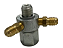 Adaptador De Óleo Para Cebolinha Rosca M14 (olhal) 2 Furos - Imagem 2