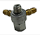 Adaptador De Óleo Para Cebolinha Rosca M14 (olhal) 2 Furos - Imagem 1