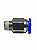 CONEXAO RETA MACHO 08 X 1/8 NPT - Imagem 4