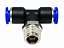 UNIAO T ROSCA 1/4 NPT X 6MM - Imagem 2