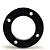 FLANGE SAÍDA DE ESCAPE 3" AÇO CARBONO - Imagem 2
