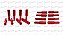 WING NUTS SEXTAVADO - MOTOR VW AP - Imagem 1