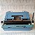 Funcionando - Máquina de Escrever Datilografia Olivetti Studio 46 azul vintage - Imagem 10