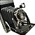 Câmera Analógica Voigtländer Bessa  120mm com fole case de couro Made in Germany - Imagem 2