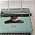 Funcionando Máquina de Escrever Datilografia Olivetti Lettera 22 verde - Imagem 11