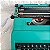 Funcionando Máquina De Escrever Olivetti Studio 45 Verde com Case - Imagem 5