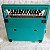 Funcionando Máquina De Escrever Olivetti Studio 45 Verde com Case - Imagem 11