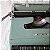 Funcionando Máquina de Escrever Datilografia Olivetti Lettera 22 verde Clarice Lispector - Imagem 5