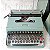 Funcionando Máquina de Escrever Datilografia Olivetti Lettera 22 verde Clarice Lispector - Imagem 15