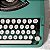 Funcionando Máquina De Escrever Datilografia Olivetti Lettera 82 Verde - Imagem 10