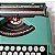 Funcionando Máquina De Escrever Datilografia Olivetti Lettera 82 Verde - Imagem 8