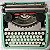 Máquina De Escrever Datilografia Verde Claro Olivetti Lettera 82 Funcionando - Imagem 13