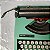 Máquina De Escrever Datilografia Verde Claro Olivetti Lettera 82 Funcionando - Imagem 6