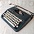 Funcionando Máquina De Escrever Olivetti Lettera 82 Azul Marinho Typewriter - Imagem 6