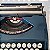 Funcionando Máquina De Escrever Olivetti Lettera 82 Azul Marinho Typewriter - Imagem 8