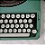 Máquina De Escrever Datilografia Verde Olivetti Lettera 82 Funcionando - Imagem 8