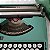 Máquina De Escrever Datilografia Verde Olivetti Lettera 82 Funcionando - Imagem 6