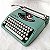 Máquina De Escrever Datilografia Verde Olivetti Lettera 82 Funcionando - Imagem 2