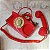 Telefone Antigo Vermelho Disco clássico - Decoração - Imagem 2