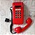 Telefone Antigo Vermelho clássico GTE - Decoração - Imagem 3