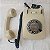 Telefone de disco antigo creme clássico Siemens - Decoração - Imagem 2