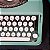 Máquina De Escrever Datilografia Verde Olivetti Lettera 82 Funcionando - Imagem 8