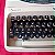 Funcionando Máquina De Escrever Remington  Envoy II cor creme Typewriter - Imagem 10