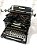 FUNCIONANDO - Máquina De Escrever Datilografia ROYAL 10 ano de 1924 Typewriter MADE IN USA - Imagem 3