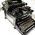 FUNCIONANDO - Máquina De Escrever Datilografia ROYAL 10 ano de 1924 Typewriter MADE IN USA - Imagem 4