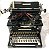 FUNCIONANDO - Máquina De Escrever Datilografia ROYAL 10 ano de 1924 Typewriter MADE IN USA - Imagem 1