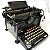 FUNCIONANDO - Máquina De Escrever Datilografia Remington 12 Ano de 1922 Typewriter MADE IN USA - Imagem 13