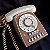 Decoração Telefone Button Made in Japan cor Creme - Imagem 10
