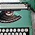 Máquina De Escrever Datilografia Verde Olivetti Lettera 82 Funcionando - Imagem 6
