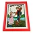 Quadro De Espelho Crianças No Campo 45x35 Cm Vintage - Imagem 1