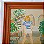 Quadro Tela "Menina no Jardim" 52x37cm em acrílica Vintage - Imagem 2