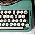 Funcionando Máquina De Escrever Datilografia Verde Olivetti Lettera 82 - Imagem 9