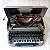 FUNCIONANDO - Máquina De Escrever Datilografia REMINGTON Década de 1950 - Imagem 9