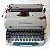 FUNCIONANDO - Máquina De Escrever Datilografia REMINGTON Década de 1950 - Imagem 1