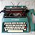 Funcionando - Máquina De Escrever Olivetti College Verde - Imagem 9