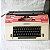 Funcionando _ Máquina De Escrever Datilografia Remington 33 L Branca customizada - Imagem 13