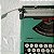 1 - Funcionando Máquina De Escrever Datilografia Verde Olivetti Lettera 82 - Imagem 5