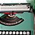 1 - Funcionando Máquina De Escrever Datilografia Verde Olivetti Lettera 82 - Imagem 6