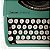 1 - Funcionando Máquina De Escrever Datilografia Verde Olivetti Lettera 82 - Imagem 9