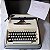 Funcionando Máquina De Escrever CURSIVA Remington Ten Forty Sperry Rand cor creme Typewriter - Imagem 2