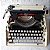 Funcionando Máquina De Escrever CURSIVA Remington Ten Forty Sperry Rand cor creme Typewriter - Imagem 15