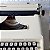 Funcionando Máquina De Escrever CURSIVA Remington Ten Forty Sperry Rand cor creme Typewriter - Imagem 7