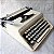 Funcionando Máquina De Escrever CURSIVA Remington Ten Forty Sperry Rand cor creme Typewriter - Imagem 4