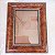 Moldura porta-retrato clássica decorada 28x22,5cm - Imagem 5