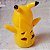Brinquedo colecionável Pikachu 7cm - Imagem 3