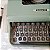 4 - Funcionando Máquina de Escrever Datilografia Clarice Lispector Olivetti Lettera 22 verde - Imagem 7